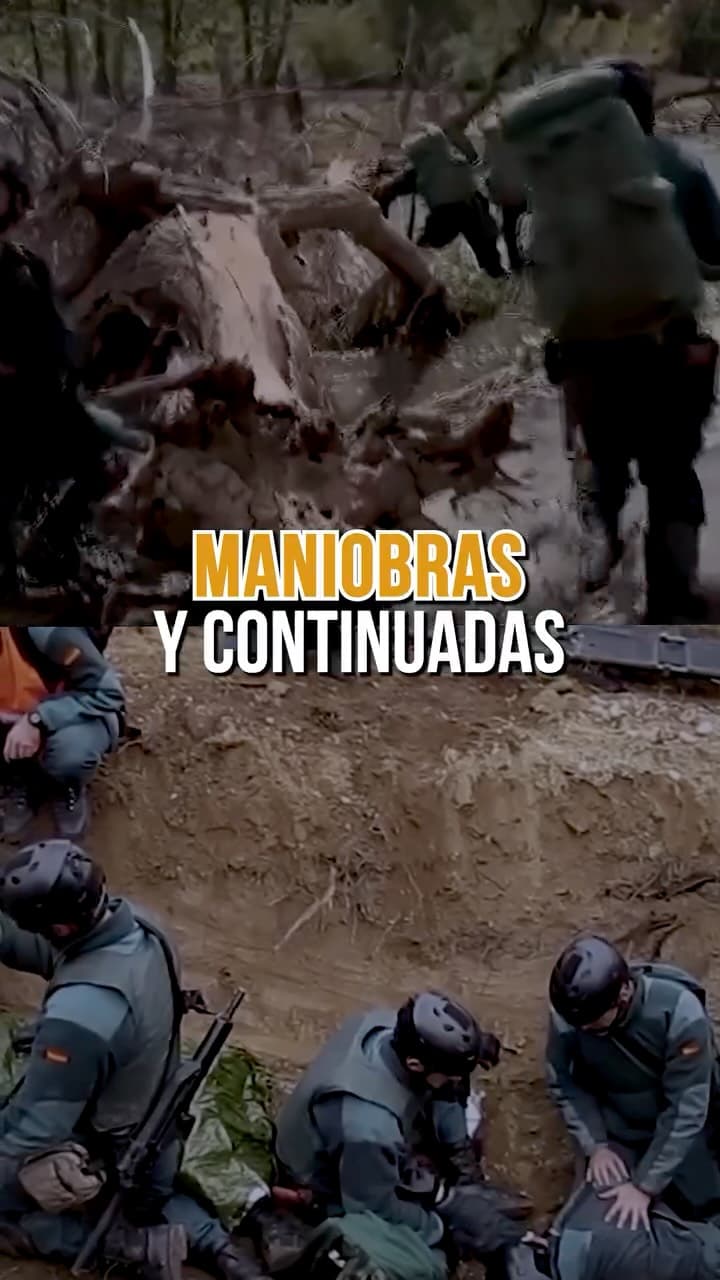 Testimonio en Instagram: Militar: adaptación con maniobras y continuadas